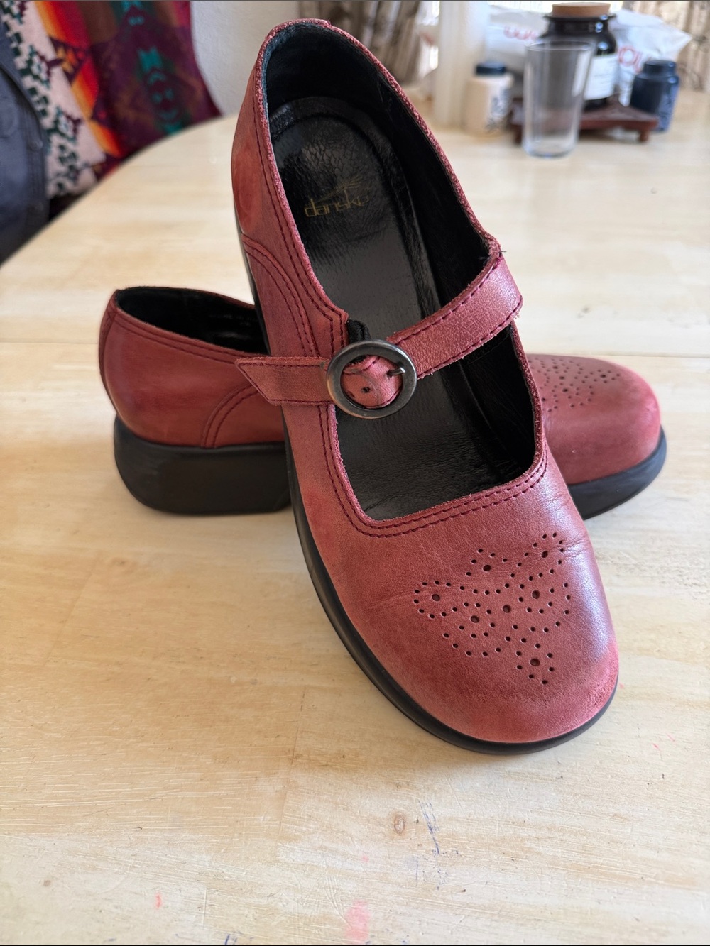Dansko chunky Mary Jane’s